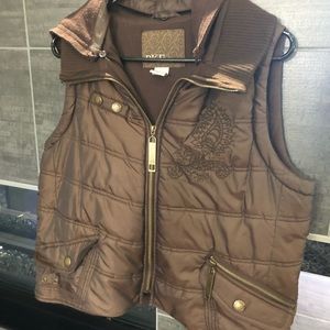 BKE Brown Vest